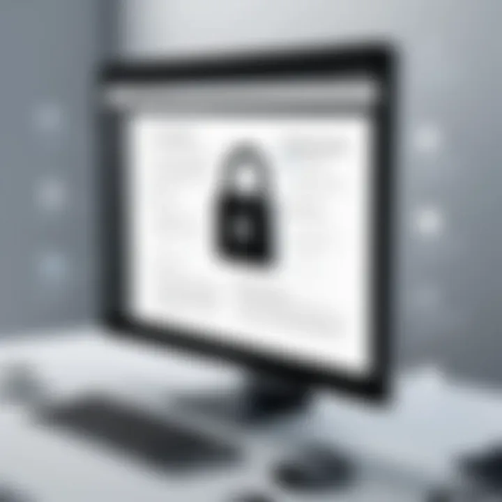 Illustration of security features in Adobe Document Sign