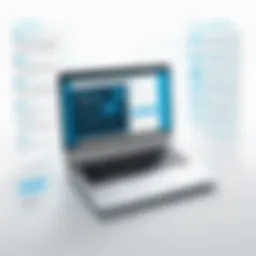 Visual representation of LMS features