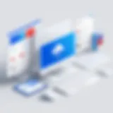User interface of Baidu Cloud Drive showcasing its layout and features