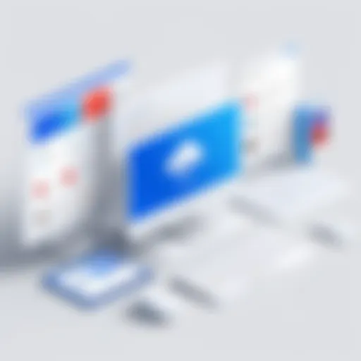 User interface of Baidu Cloud Drive showcasing its layout and features