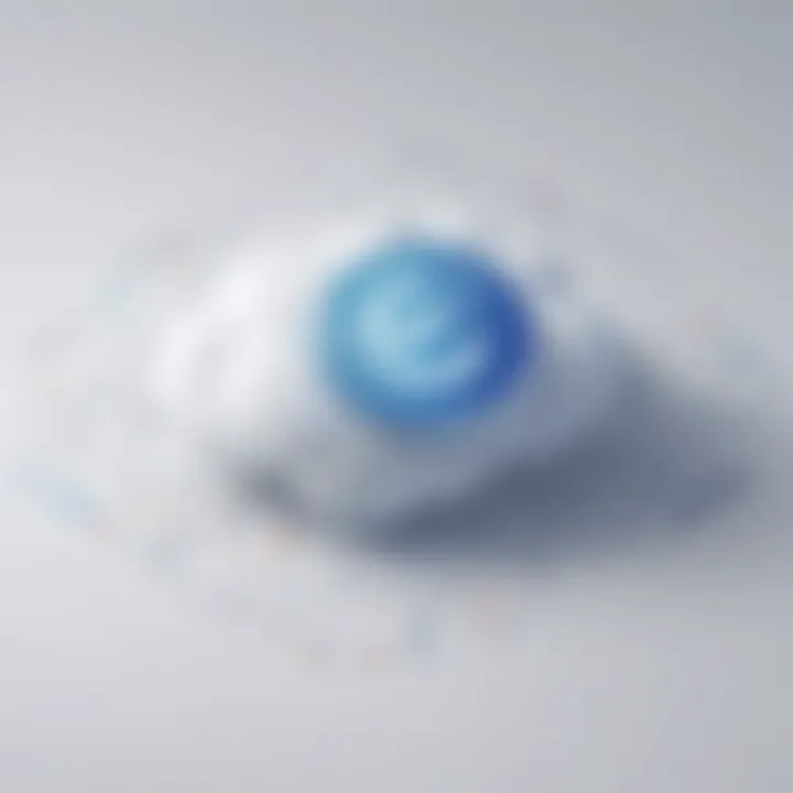 Creative visualization of Baidu Cloud's intuitive user interface