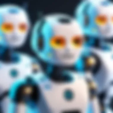 Chat Bots in Business Interactions A business environment where chat bots are enhancing customer service interactions.