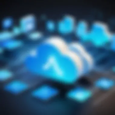 Cloud Integration Concept Illustration Cloud Integration Concept