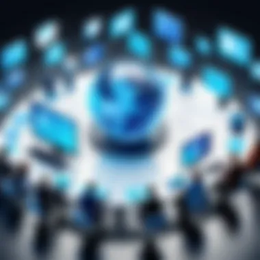Collaboration in Social Media Project Management A collaborative team using project management software for social media