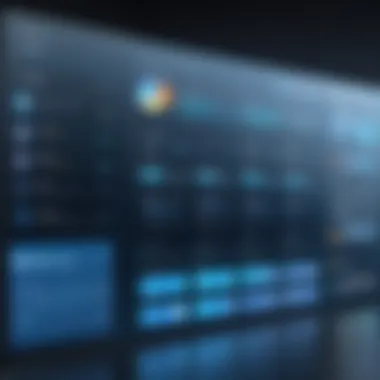 User Interface Features of DAM Software User interface of digital asset management software showcasing its features.