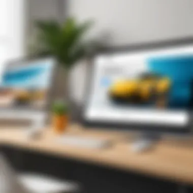 Elegant Website Design Comparison Elegant website design on Wix vs Squarespace