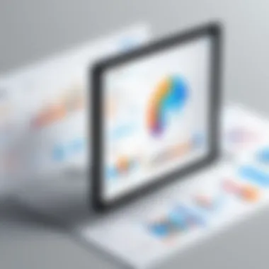 Graphs showcasing the efficiency improvements from scheduling software