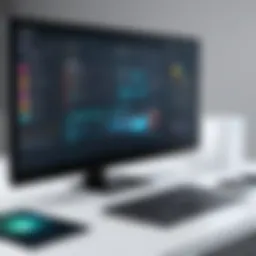 Visual representation of buildout software functionalities