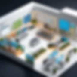 Visual representation of Talend architecture illustrating its components and flow