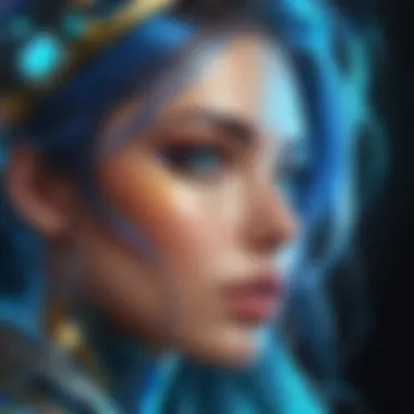 Stunning Digital Artwork in Corel Painter Digital artwork created using Corel Painter