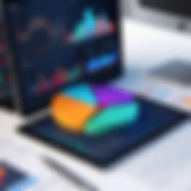 Financial Trends and Performance Metrics Graphical chart illustrating financial trends and performance metrics.
