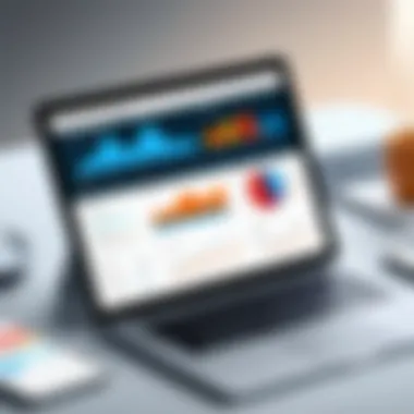 Graphical representation of diabetes data analytics provided by Dario platform.