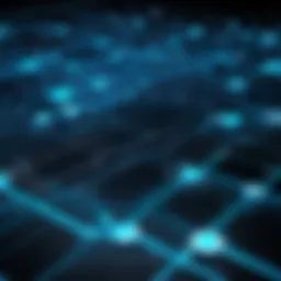Illustration depicting data network connections