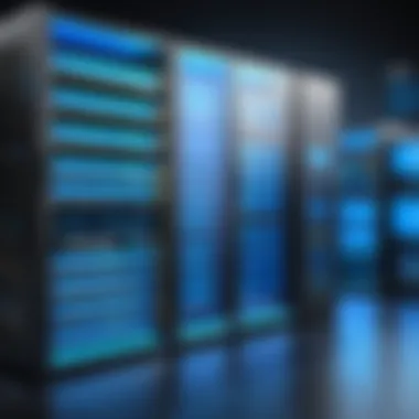 Data Storage Architecture Illustration Data Storage Architecture