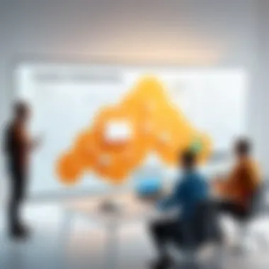 Team Collaboration Features in Daylite Visual representation of team collaboration features in Daylite