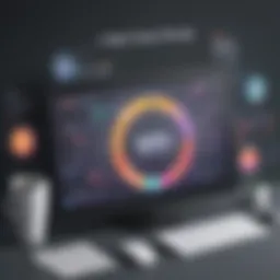Innovative Digital Marketing Strategy Concept