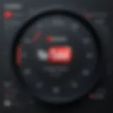 A visual representation of YouTube's engagement metrics showcasing viewer interactions