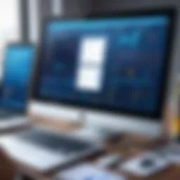Overview of electrical contractor software interface