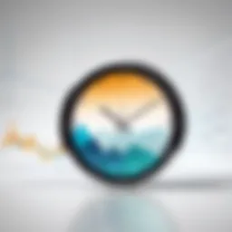 Visual representation of time series data