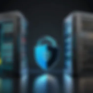 Security Features Comparison of Web Hosting Providers Diagram showcasing security features across web hosting platforms