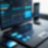 A visual representation of digital platforms enhancing business efficiency