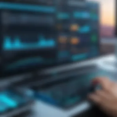 Innovative User Interface in Performance Monitoring User interface of a performance monitoring tool
