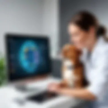 Enhanced client interaction through veterinary software