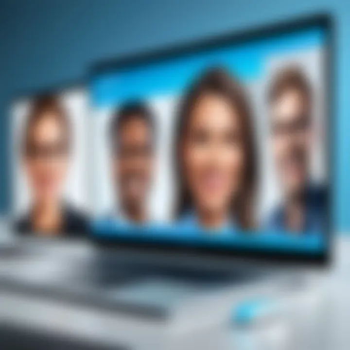 Collaboration tools available in Skype.