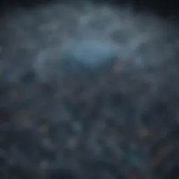 Illustration showing intricate data connections