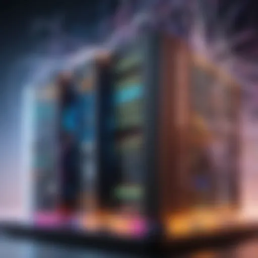 Illustration showcasing the architecture of Ivanti Neurons for IT Service Management.