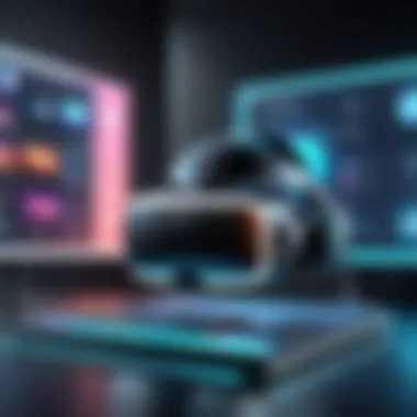 User Interface Design in VR User interface of a leading VR platform