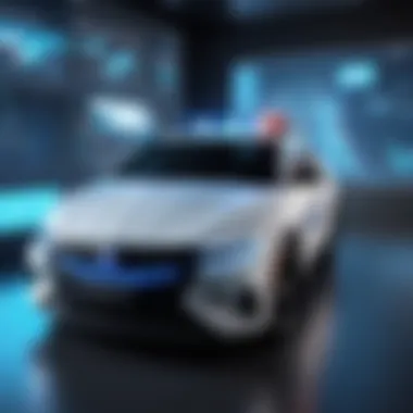 Exploring Future Trends in Police Fleet Technology An illustration of future trends in police fleet technology.
