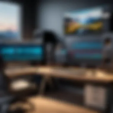 Professional Audio Editing in a Creative Workspace Professional audio editing in a creative workspace