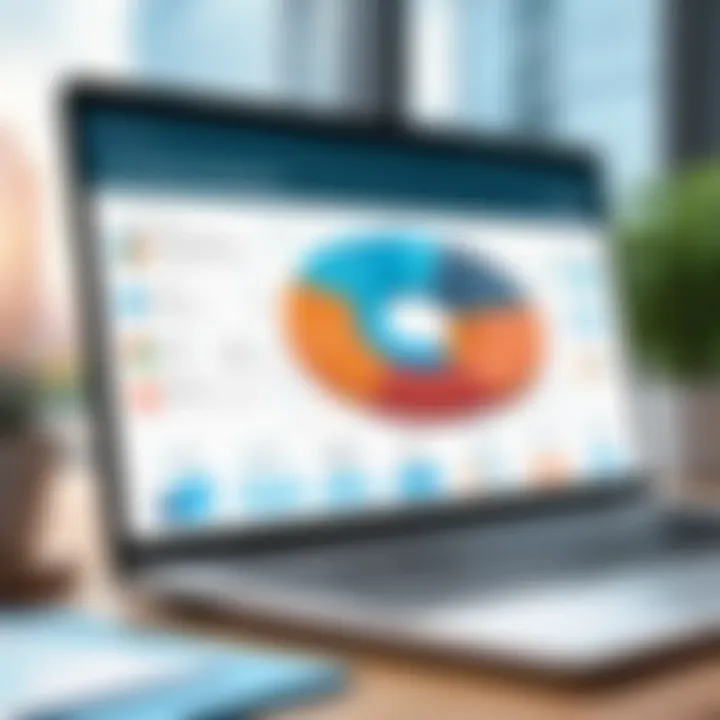 Chart showing ROI improvement after adopting Salesforce Marketing Cloud.