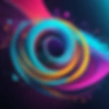 Dynamic Motion Graphics Design in Canva Dynamic motion graphics design in Canva showcasing vibrant colors and movement