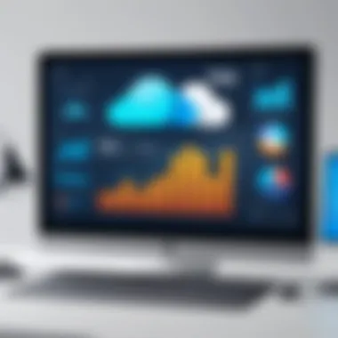 Advanced Analytics in Cloud Financial Management Graph showcasing advanced analytics in cloud financial management