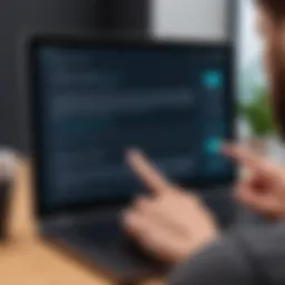 User interacting with VideoAsk on a digital device