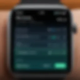 User interface of the Hopper app showcasing flight options