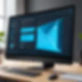 Visual representation of acid email testing methodology