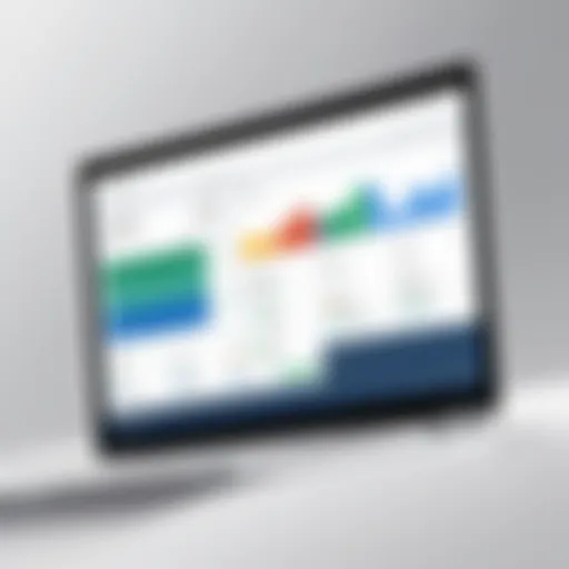 Illustration of a sophisticated time tracking dashboard in Microsoft Planner