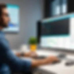 Dynamic interface of Webex Enterprise showcasing collaboration tools