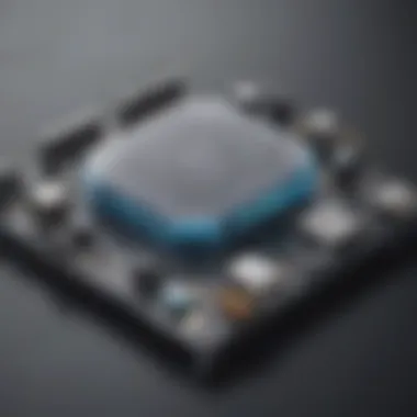 Next-Gen Tech Concept Futuristic IoT Device Concept from Emerging Tech Startup