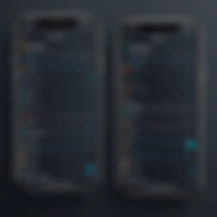 Comparison chart of top scheduling apps