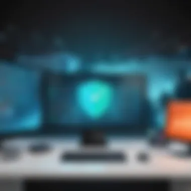 Impact of Dashlane on Cybersecurity Conceptual image representing the impact of Dashlane on enhancing cybersecurity in daily online activities.