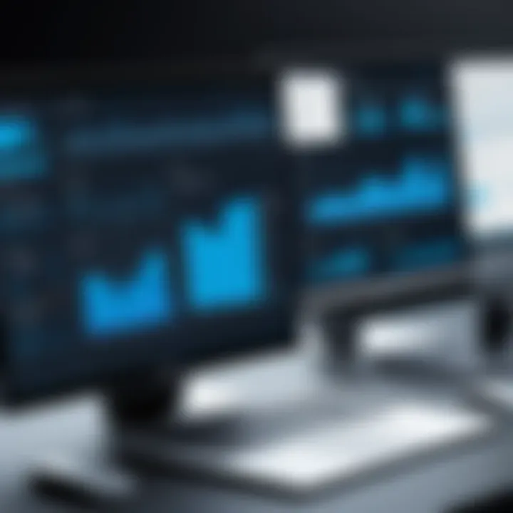 Diagram showcasing performance metrics in Azure SQL