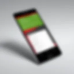 User interface of McAfee for Android showcasing features