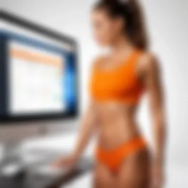 Mindbody Online Software Scheduling Features A sleek interface showcasing Mindbody's scheduling features