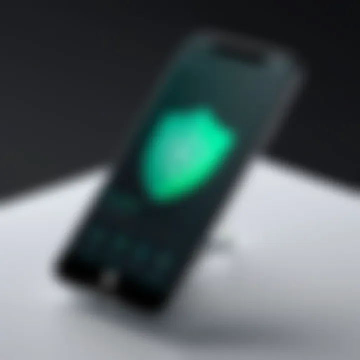 Mobile Security Interface Lookout App