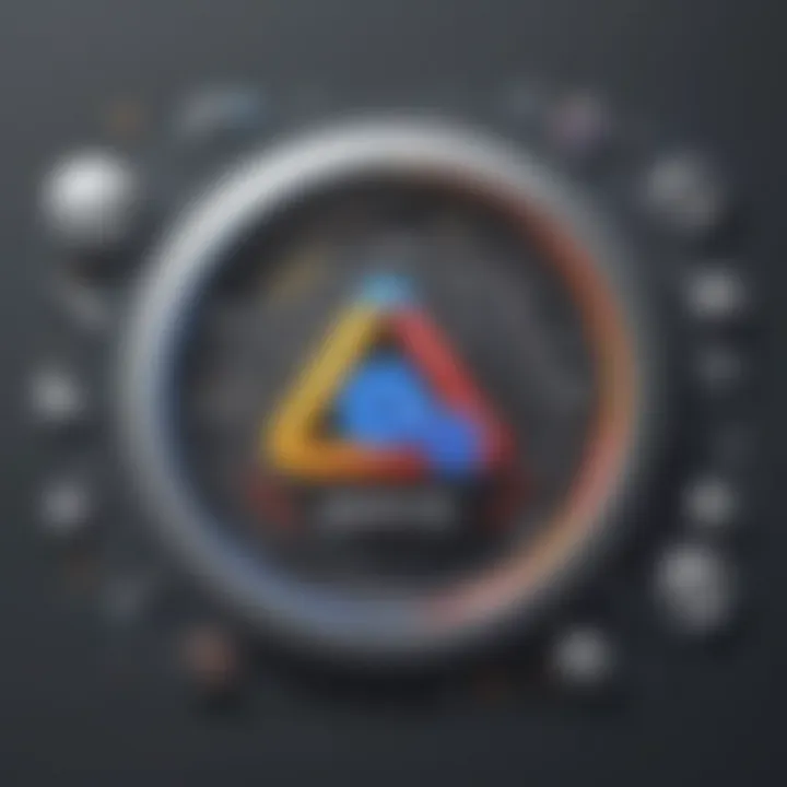 Modern technology support icon