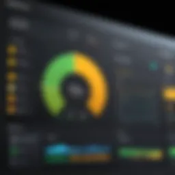 Dashboard overview showcasing performance metrics